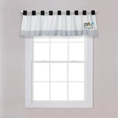 LOT of (2) Trend Lab HELLO Window Valances. Each 56 in x 15 in. New in Packages. - Image 1 of 2