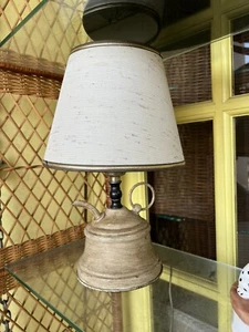 OIL CAN LAMP TOLEWARE INDUSTRIAL AMERICAN VINTAGE MID CENTURY - Picture 1 of 2