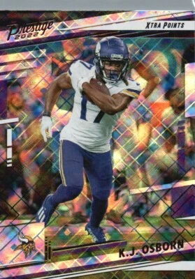 2022 Panini Prestige #194 K.J. Osborn Xtra Points Diamond - Image 1 of 2