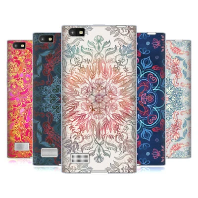 FUNDA GEL MANDALA OFICIAL MICKLYN LE FEUVRE PARA TELÉFONOS BLACKBERRY Foto 1 de 4