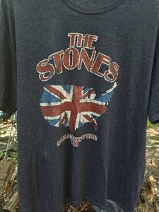 Rolling Stones Grafik T-Shirt, Kurzarm, Größe L grau, Vintage, 1981 Tour. - Bild 1 von 5