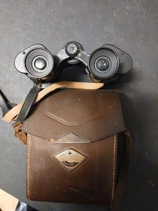 Vintage 8 X 30 Weitwinkel Binoculars Germany with Case and Straps-Read Condition - Picture 1 of 14