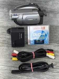 Panasonic VDR-D210 DVD Video RAM Camera 32x Zoom Image Stabilizer Camcorder - Picture 1 of 24