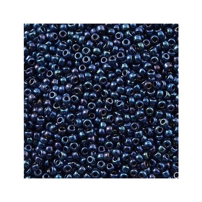 TOHO 11/0 Round Japanese Glass Seed Beads, 10g - Transparent & Lined - Image 1 of 4