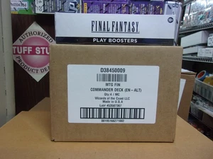 MTG FINAL FANTASY PLAY BOOSTER BOX + COMMANDER SET (4) - Bild 1 von 1