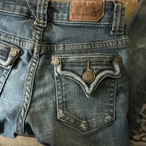 Vigoss Jeans Girls Size 8 Blue Denim Straight Leg - Picture 1 of 8