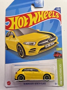 2022 Hot Wheels HW HATCHBACKS 2/5 '19 Mercedes-Benz A-Klasse 18/250 (gelb) - Bild 1 von 11