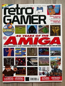 RETRO GAMER Magazine GUIDE Classic GAMES No 275 40 YEARS Of AMIGA Rayman 2 TIGER - Picture 1 of 1