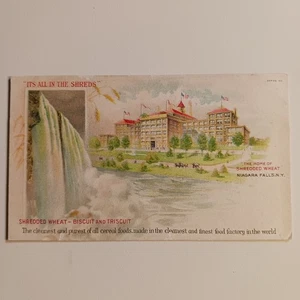 Postal The Home Of Shredded Wheat Biscuit and Triscuit Niagra Falls NY - Imagen 1 de 6