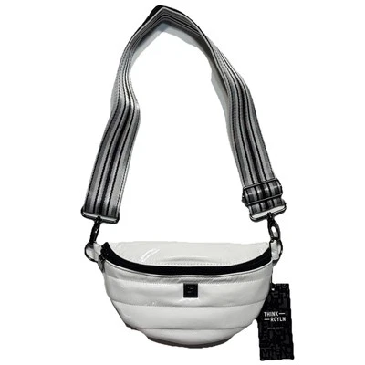 Bolso Bandolera THINK ROYLN Shining Star Cintura Charol Blanco (Precio de venta sugerido por el fabricante 108 USD) Foto 1 de 4