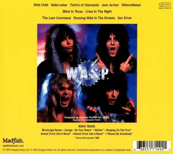 The Last Command | W. A. S. P. | Englisch | Audio-CD | CD | 2019 - Bild 1 von 1