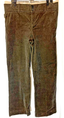 Oh Baby by Motherhood Maternity Stretch Brushed Corduroy Pants Size L Brown - Image 1 of 3