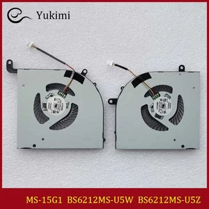 BS6212MS-U5W BS6212MS-U5Z MS-15G1 FOR MSI Creator Z16P CPU GPU Cooling Fan - Afbeelding 1 van 6