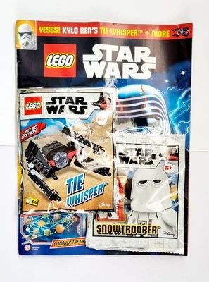 NEW LEGO STAR WARS MAGAZINE WITH LIMITED EDITION TIE WHISPER & SNOWTROOPER #88 - Image 1 of 4