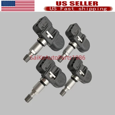 4x Sensor de presión de neumáticos TPMS para Mercedes Benz CLS550 E350 E550 G550 A0009054100 Foto 1 de 4