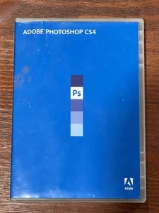 Adobe Photoshop CS4 Extended For Windows Retail Version 2 Disc w/ Serial Number - Afbeelding 1 van 5