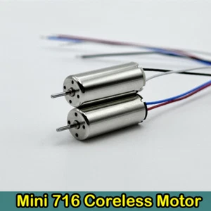 Mini 716 Coreless Motor DC 3.7V 56000RPM High Speed Strong Magnetic RC Drone Toy - Picture 1 of 9