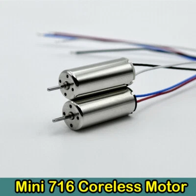 MARKENLOS Mini 716 Coreless Motor DC 3.7V 56000RPM High Speed Strong Magnetic RC Drone Toy