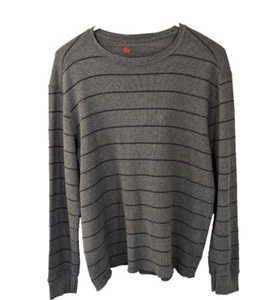 Nike ACG, Women's Knit Pullover, Grey With Blue Stripes, Size L - Picture 1 of 3