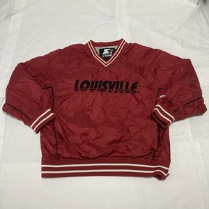 Vintage Starter Cardinals Pullover Lined Windbreaker Jacket Youth Size Small 6/7 - Picture 1 of 21