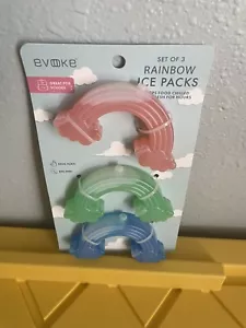 Reusable Long-Lasting Ice Packs for Kids - Slim Ice Packs for Lunch Boxes, Lunch - Picture 1 of 2