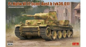 Rye Field Models 5036 1/35 Deutsche Pzkpfw VI 7.5cm Ausf B (vk36.01) Tank W / - Picture 1 of 1