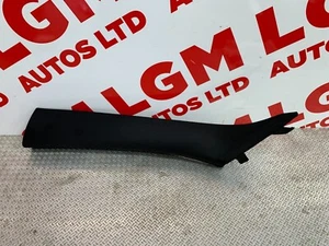 BMW 4 SERIES F36 GRAN COUPE PILLAR TRIM A POST PASSENGER SIDE 51437276887 BLACK - Picture 1 of 6