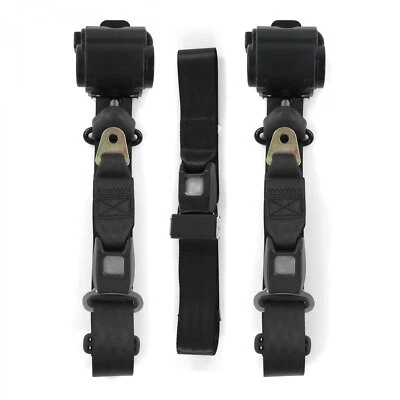 Kit de cinturón de seguridad de banco retráctil BK estándar 3pt 1961-1965 - 3 cinturones Foto 1 de 4