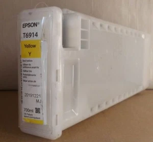 Epson T6914 Tinte yellow gelb SURECOLOR SC S30600 S30610 S30670 S70600 S70610 - Picture 1 of 1
