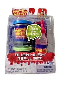 New MARTIAN MATTERS ALIEN MUSH REFILL SET Made by Hasbro DISCONTINUED - Picture 1 of 7