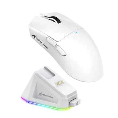 Tri-mode Gaming Mouse with Magnetic Charging Dock,PixArt PAW3311 Sensor, 22K DPI - Image 1 of 4