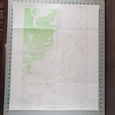 Mapa topográfico Bald Mountain Idaho Quadrangle 1963 USGS serie de 7,5 minutos Foto 1 de 4