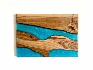 24" x 18" Epoxy Resin Coffee Table Top / epoxy Home Furniture - Picture 1 of 1
