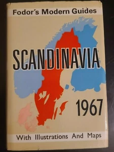 Fodor's Scandinavia 1967 by Fodor, Eugene (editor) With Illustrations & Maps - Picture 1 of 8