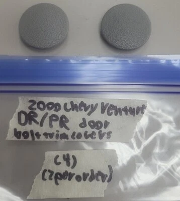 Chevy Venture 2000 PR/DR puerta corredera trasera perno cubiertas de molduras 10296041 Foto 1 de 2