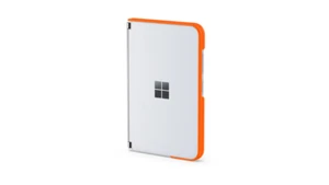 NEW OEM Microsoft Polycarbonate Bumper For Surface Duo 2 - Tangerine - IPP-00020 - Photo 1/3