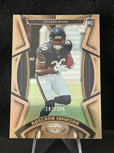 2023 Certified Roschon Johnson Bronze Rookie RC /275 — Bears - Picture 1 of 1