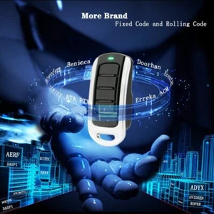 For Genius garage door remote control Kilo TX2 868.35 MHz 2 Keys Amigo JA332 433 - Picture 1 of 7