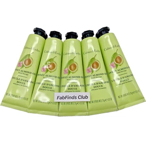 Crabtree & Evelyn Sweet Almond Oil Hand Therapy Cream Sealed 4.5oz(5x0.9oz) - Picture 1 of 8