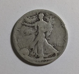 1920-D Walking Liberty Half - Nice Circulated Collectible Condition - Picture 1 of 2