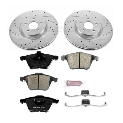 Kit de frenos de disco PowerStop - Delantero - Se adapta a Volvo C70 2006-2013, Volvo S40 2004-2012 Foto 1 de 4