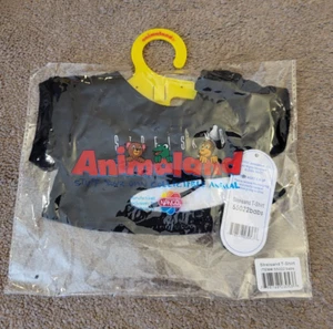 Nanco Animaland Streisand T-Shirt für Plüschtier Stofftier schwarz 2005 Neu mit Etikett - Bild 1 von 5