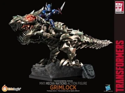 Kids Logic MN11 Mecha Nation Transformers AOE Grimlock Optimus Prime LED FIGURE - Image 1 of 4
