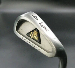 LYNX OVERSIZE 4 Iron Regular Graphite Flex Shaft Lamkin Grip - Picture 1 of 4