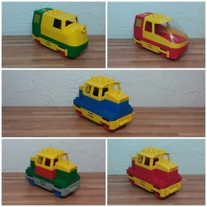 Lego Duplo Diesellok Eisenbahn E-Lok Güterlok Rückwärtsfahrend - Bild 1 von 24