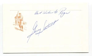 Garry Jestadt Signed Card Autographed Baseball MLB Roger Harris Collection - Picture 1 of 2