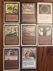 Magic: the Gathering Card Bundle 8 Base Cards 1994 MtG -Illus Quinton Jesper VGC - Picture 1 of 24