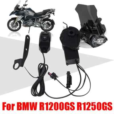 Parabrisas elevador eléctrico con interruptor de control para BMW R1200GS R1250GS LC Adventure Foto 1 de 4