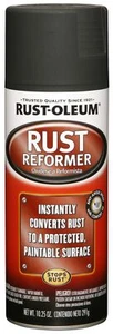 Rust-Oleum 248658 Rust Reformer Spray, 10.25 oz, Black - Picture 1 of 2