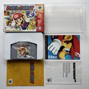 Mario Party 1 Nintendo 64 N64 Authentic Komplett In Box CIB Frantic Player Text - Bild 1 von 23